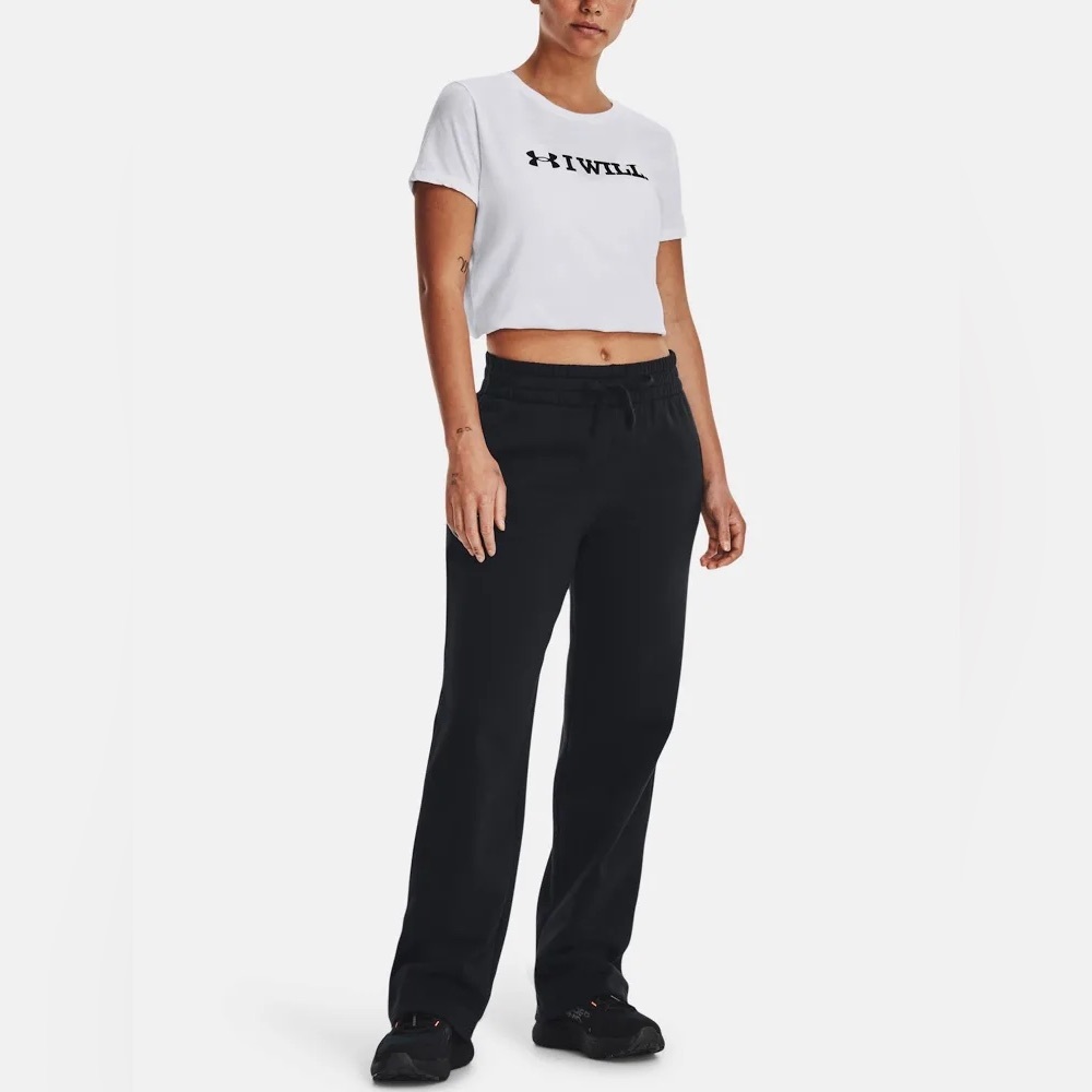 Under Armour Women's Rival Fleece Straight Leg Pants - Picture 2 of 4